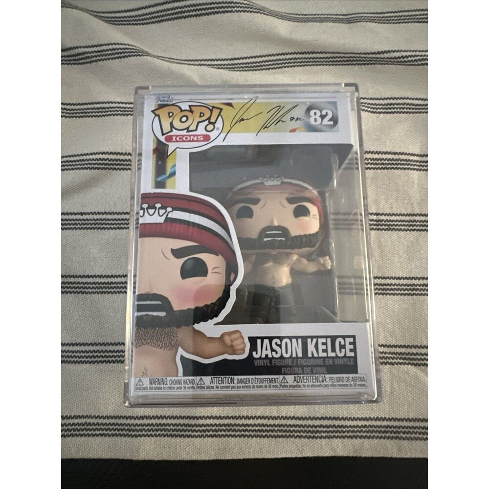 Funko POP! Icons Jason Kelce 82 (with UV POP protector)